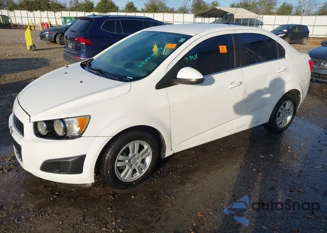 2014 Chevrolet Sonic Lt Auto z USA, uszkodzony, nr VIN 1G1JC5SH7E4198743